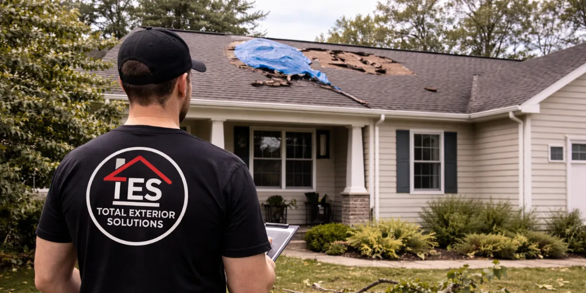 Storm Damage Roof Repair Maryland